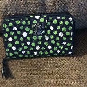 Vera Bradley turn key wallet